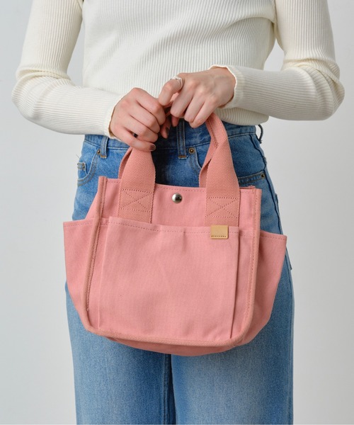 サイドポケットミニトートバッグ/15592（トートバッグ）｜DOT & STRIPE