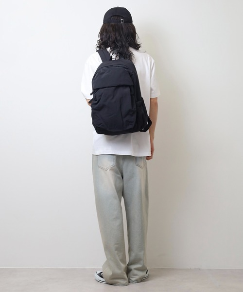 WILD THINGS（ワイルドシングス）の「WILD THINGS PUFF DAYPACK ナイロンボンディング バックパック 23L（バックパック/リュック・メンズ・カーキ/ブラック/グレー・FREE）」の16枚目の写真