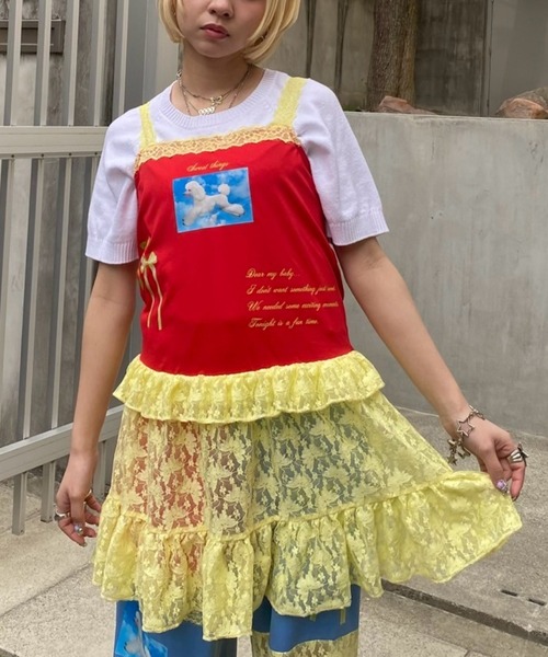 HOLY NIGHT FRILL JUMPER SKIRT キャンディストリッパー Candy