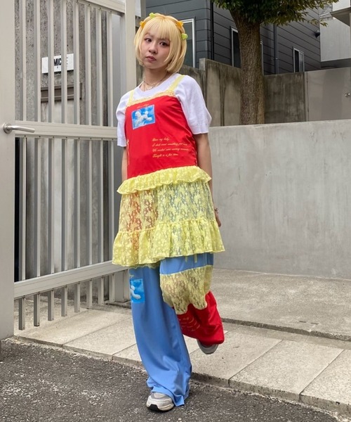 Candy Stripper（キャンディストリッパー）の「MY FAVORITE CAMISOLE ワンピース（ワンピース・レディース・ブラック/レッド/ミント・FREE）」の11枚目の写真