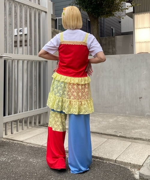 Candy Stripper（キャンディストリッパー）の「MY FAVORITE CAMISOLE ワンピース（ワンピース・レディース・ブラック/レッド/ミント・FREE）」の14枚目の写真