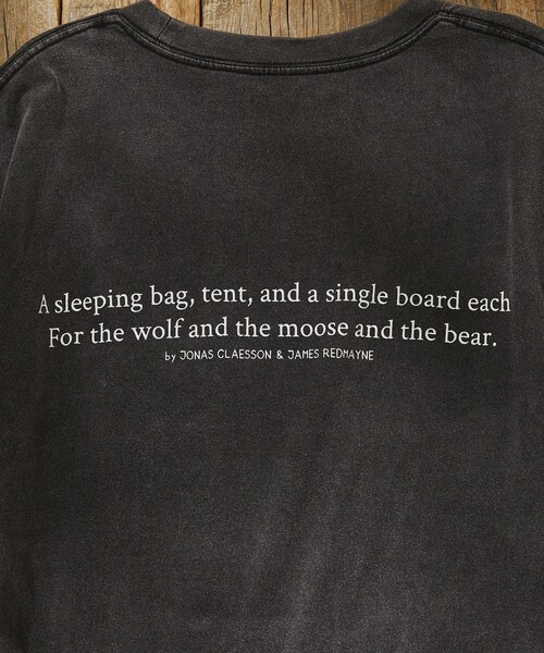 Jonas Claesson（ジョナスクレアッソン）の「JONAS CLAESSON/ジョナス クレアッソン The magic trip Short Sleeve Tee/ザ マジックトリップ プリントTシャツ（Tシャツ/カットソー・メンズ・ブラック/ホワイト/ライトグレー/イエロー・LARGE/MEDIUM）」の11枚目の写真