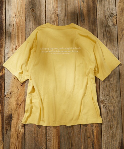 Jonas Claesson（ジョナスクレアッソン）の「JONAS CLAESSON/ジョナス クレアッソン The magic trip Short Sleeve Tee/ザ マジックトリップ プリントTシャツ（Tシャツ/カットソー・メンズ・ブラック/ホワイト/ライトグレー/イエロー・LARGE/MEDIUM）」の14枚目の写真