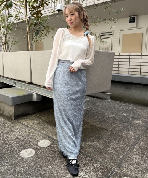 セール】SHAGGY SKIRT/シャギースカート（スカート）｜hugi（ハギ）の