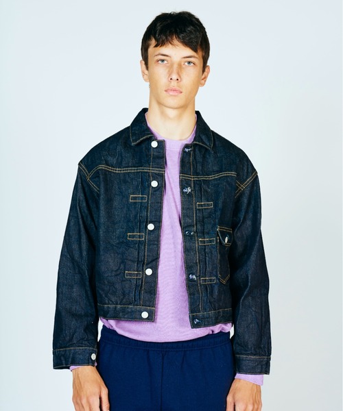 foremost デニムジャケット PENNEY'S FOREMOST / 40S PLEATS JACKET 1ST RIGID（デニムジャケット