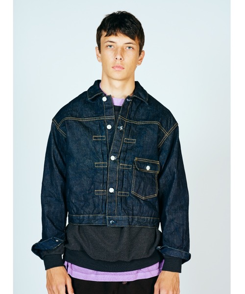 PENNEYS（ぺニーズ）の「PENNEY'S FOREMOST / 40S PLEATS JACKET 1ST RIGID（デニムジャケット・メンズ・インディゴブルー・44/40/42/46）」の20枚目の写真