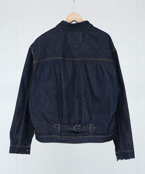 PENNEYS（ぺニーズ）の「PENNEY'S FOREMOST / 40S PLEATS JACKET 1ST RIGID（デニムジャケット・メンズ・インディゴブルー・44/40/42/46）」の13枚目の写真