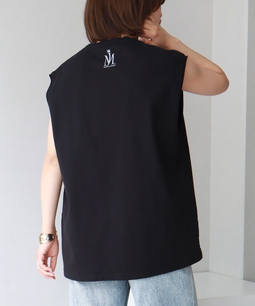 CORPUS　SELECT（コーパストーキョー）の「【Michael Jackson/マイケル・ジャクソン】アソート アートワークデザイン ノースリーブカットソー（Tシャツ/カットソー・メンズ・ホワイト/ブラック系その他/チャコール/ブラック系その他2・M/L/LL）」の11枚目の写真