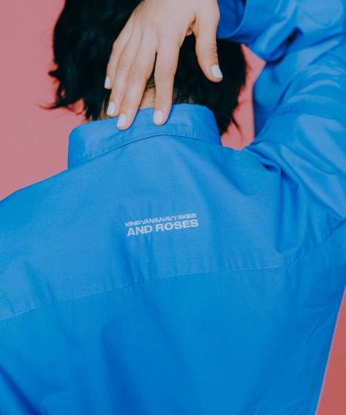 竹下玲奈×NAVYS】コラボ BIGシャツチュニック（シャツ/ブラウス