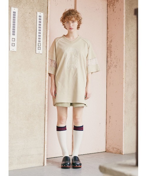 COEL（コエル）の「タックスウェットショートパンツ（その他パンツ・レディース・ネイビー/カーキ・FREE）」の8枚目の写真