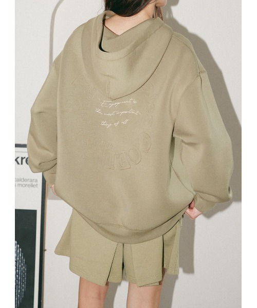 COEL（コエル）の「タックスウェットショートパンツ（その他パンツ・レディース・ネイビー/カーキ・FREE）」の10枚目の写真