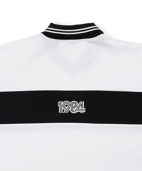 The DUFFER of ST.GEORGE（ザダファーオブセントジョージ）の「〔BLACK LABEL〕SORONA PONTE FOOTBALL POLO：ポンチ素材 フットボールポロ（ポロシャツ・メンズ・ホワイト/ブラック・MEDIUM/LARGE/X-LARGE）」の13枚目の写真