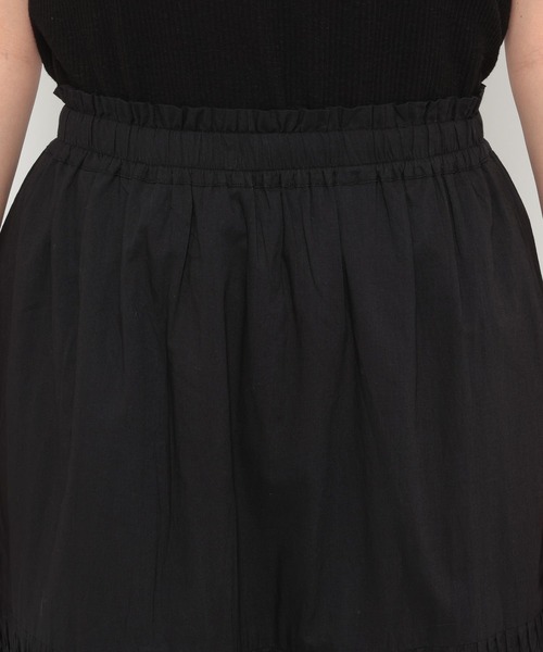 LEPSIM(レプシィム)の「コットンスカート 290491(スカート・レディース・ブラック/イエロー/オフホワイト・FREE)」の11枚目の写真