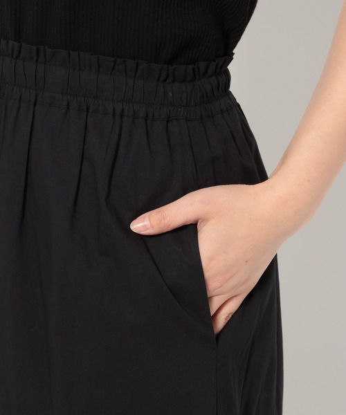 LEPSIM(レプシィム)の「コットンスカート 290491(スカート・レディース・ブラック/イエロー/オフホワイト・FREE)」の12枚目の写真