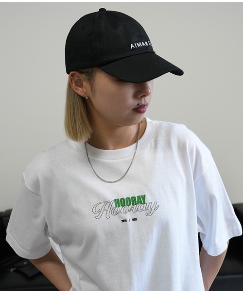 BASIS(ベイシス)の「フロントセンター OSAロゴ Tシャツ(Tシャツ/カットソー・レディース・ホワイト×グリーン/ホワイト×ブルー・MEDIUM/LARGE)」の1枚目の写真