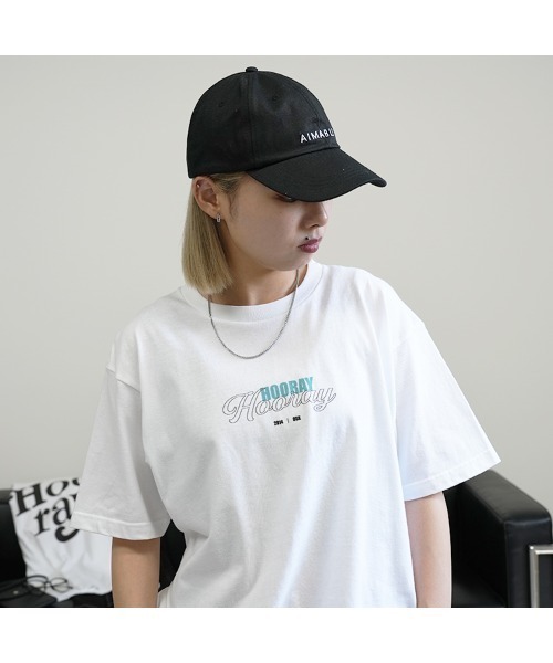 BASIS(ベイシス)の「フロントセンター OSAロゴ Tシャツ(Tシャツ/カットソー・レディース・ホワイト×グリーン/ホワイト×ブルー・MEDIUM/LARGE)」の9枚目の写真