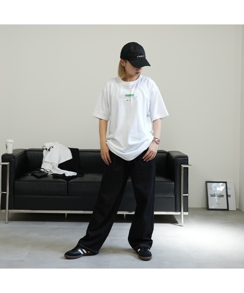 BASIS(ベイシス)の「フロントセンター OSAロゴ Tシャツ(Tシャツ/カットソー・レディース・ホワイト×グリーン/ホワイト×ブルー・MEDIUM/LARGE)」の17枚目の写真