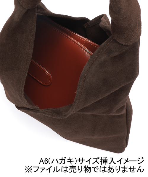 MILOS（ミロス）の「MILOS/ミロス SUEDE MINI TOTE（トートバッグ