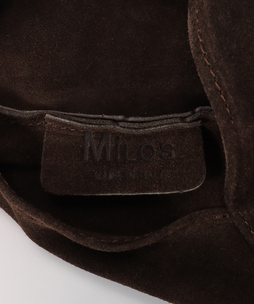 MILOS(ミロス)の「MILOS/ミロス SUEDE MINI TOTE(トートバッグ・レディース・ベージュ/ブラウン・FREE)」の14枚目の写真