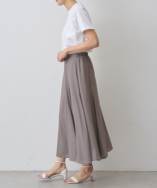 BEARDSLEY（ビアズリー）の「シンプルTee（Tシャツ/カットソー・レディース・ホワイト/ブラウン・FREE）」の16枚目の写真