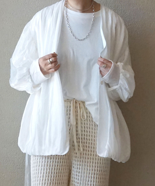 新品 journal standard luxe☆ジャージ プル カットソー ジャージ プル（Tシャツ/カットソー）｜JOURNAL STANDARD LUXE