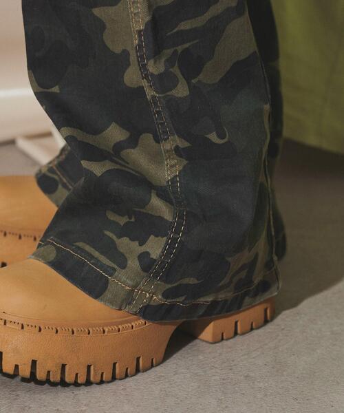 dispark（ディスパーク）の「DISPARK/カモフラブッシュフレアパンツ（スラックス・レディース・その他1・MEDIUM/SMALL）」の5枚目の写真