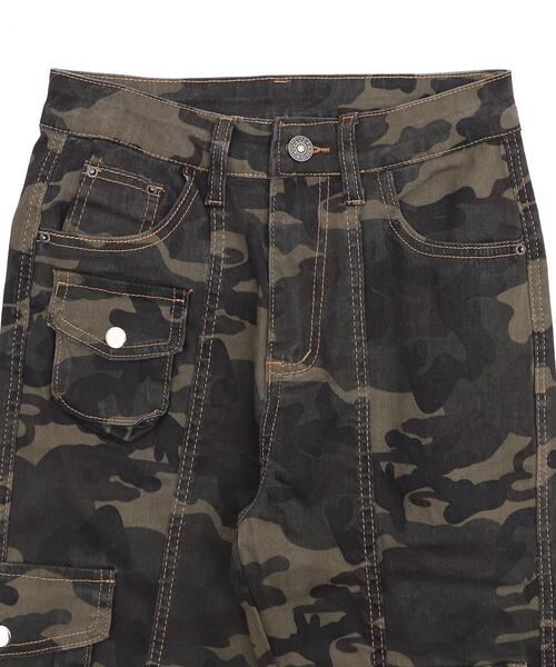 dispark（ディスパーク）の「DISPARK/カモフラブッシュフレアパンツ（スラックス・レディース・その他1・MEDIUM/SMALL）」の13枚目の写真
