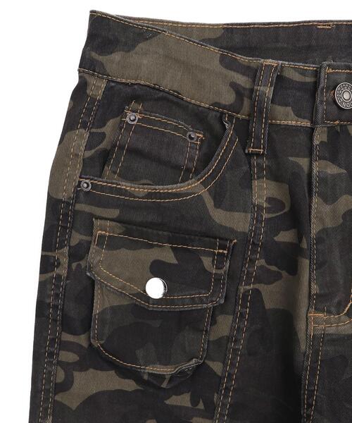 dispark（ディスパーク）の「DISPARK/カモフラブッシュフレアパンツ（スラックス・レディース・その他1・MEDIUM/SMALL）」の16枚目の写真