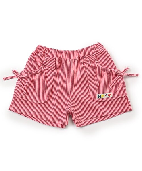 BREEZE（ブリーズ）の「【ジュニア対応】ストライプショートパンツ（その他パンツ・キッズ・ピンク/イエロー・80/90/100/110/120/130/140）」の8枚目の写真