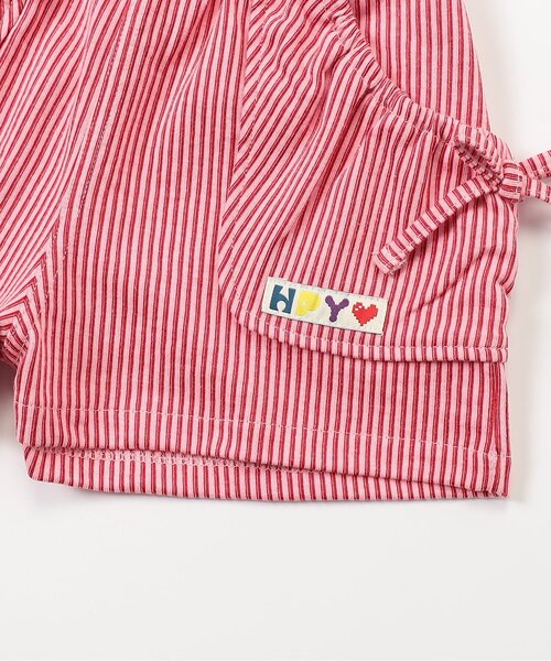 BREEZE（ブリーズ）の「【ジュニア対応】ストライプショートパンツ（その他パンツ・キッズ・ピンク/イエロー・80/90/100/110/120/130/140）」の9枚目の写真