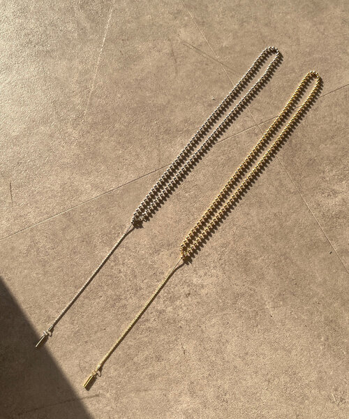 DouDou（ドゥドゥ）の「ボールチェーン2WAYネックレス（ネックレス・レディース・シルバー/ゴールド・FREE）」の11枚目の写真