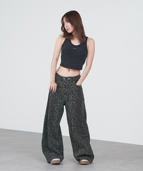 RAY CASSIN（レイカズン）の「プレート付ピグメントパット付タンクトップ（タンクトップ・レディース・ホワイト/レッド/ブラック/グレー・FREE）」の17枚目の写真