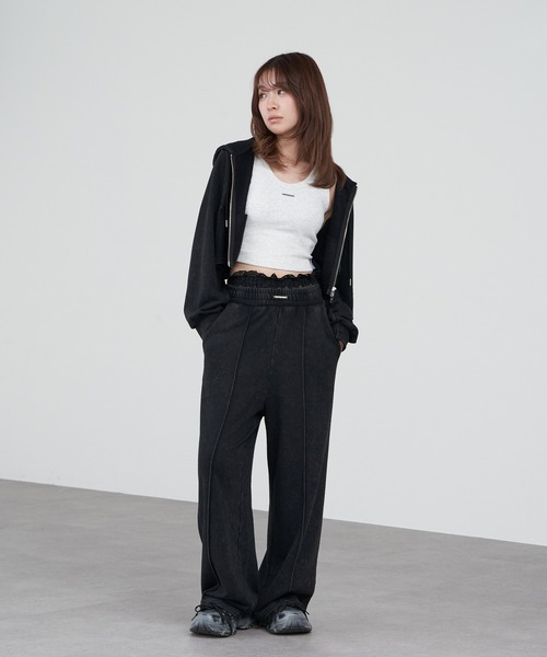 RAY CASSIN（レイカズン）の「プレート付ピグメントパット付タンクトップ（タンクトップ・レディース・ホワイト/レッド/ブラック/グレー・FREE）」の20枚目の写真