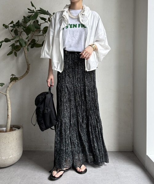 DouDou（ドゥドゥ）の「【新色追加】綿ローンドロストブルゾン（その他アウター・レディース・ベージュ/オフホワイト/ブラック/ブラウン・FREE）」の11枚目の写真