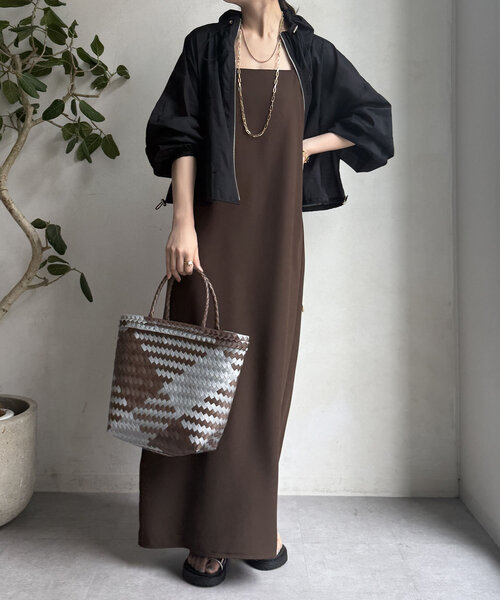 DouDou（ドゥドゥ）の「【新色追加】綿ローンドロストブルゾン（その他アウター・レディース・ベージュ/オフホワイト/ブラック/ブラウン・FREE）」の16枚目の写真