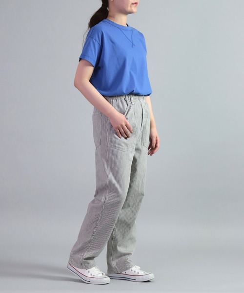 OMNIGOD womens / オムニゴッド] 天竺マニッシュTシャツ