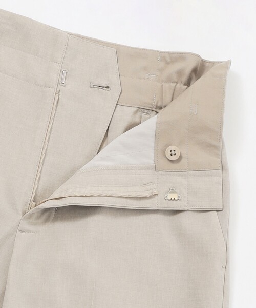 MACKINTOSH PHILOSOPHY（ﾏｯｷﾝﾄｯｼｭ ﾌｨﾛｿﾌｨｰ）の「ドライタッチハイウエストワイドパンツ（その他パンツ・レディース・ベージュ/チャコールグレー・40/38/36）」の10枚目の写真