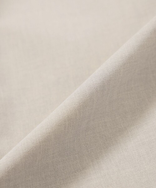 MACKINTOSH PHILOSOPHY（ﾏｯｷﾝﾄｯｼｭ ﾌｨﾛｿﾌｨｰ）の「ドライタッチハイウエストワイドパンツ（その他パンツ・レディース・ベージュ/チャコールグレー・40/38/36）」の5枚目の写真