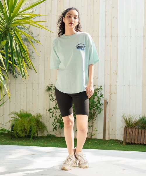 ANAP（アナップ）の「ハイウエストリブバイカー レハーフギンス（その他パンツ・レディース・グレー/ブラック/モカ・FREE）」の14枚目の写真