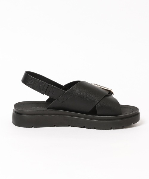 GLOBAL WORK（グローバルワーク）の「らくっションクロスベルトサンダル/327924（サンダル・レディース・ベージュ/ブラック/アイボリー・MEDIUM/LARGE/SMALL）」の22枚目の写真