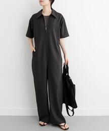 FORK&SPOON | FORK&SPOON　5分袖オールインワン(ワンピース)