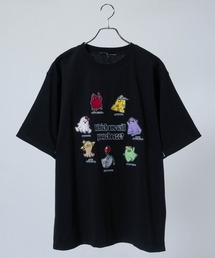 【13】バリエーション オバケ刺繍 半袖Tシャツ