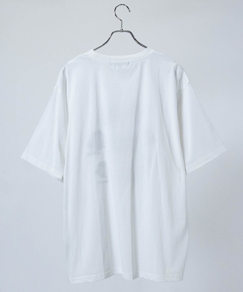 JOHN'S CLOSET(ジョンズクローゼット)の「【13】バリエーション オバケ刺繍 半袖Tシャツ(Tシャツ/カットソー・メンズ・オフホワイト/ブラック・LARGE/MEDIUM)」の3枚目の写真