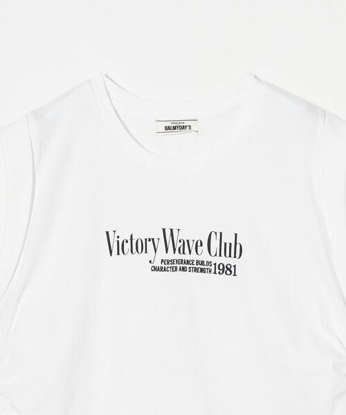 tシャツ 「別注」「BALMY DAYS」ノースリーブ Tシャツ レディース 別注】＜BALMY DAYS＞ノースリーブ Tシャツ