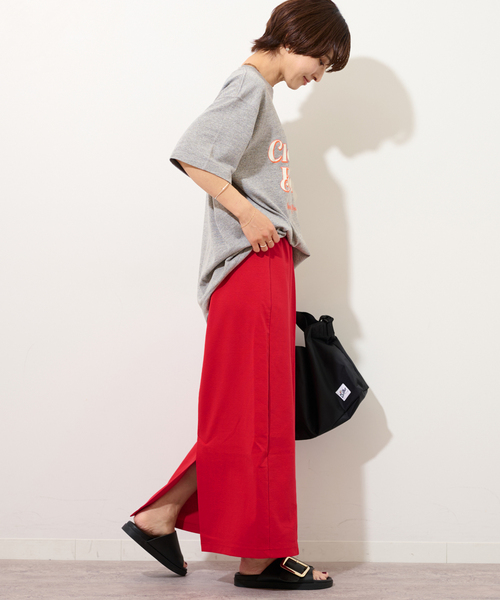 ストレッチポンチIラインスカート JOURNAL STANDARD relume スカート ストレッチポンチIライン