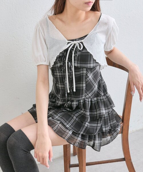 OLIVE des OLIVE YUI企画 ワンピースとボレロ セット 専用出品 OLIVE des OLIVE YUI企画 ワンピースとボレロ セット 専用出品