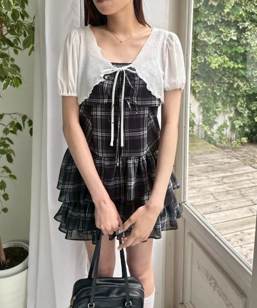 OLIVE des OLIVE YUI企画 ワンピースとボレロ セット OLIVE des OLIVE YUI企画 ワンピースとボレロ セット 専用出品