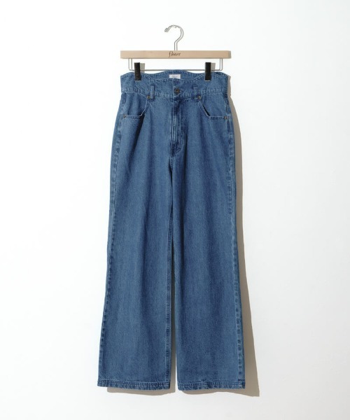 flower（フラワー）の「ペタルデニムパンツ2（デニムパンツ・レディース・ブルー/ネイビー・SMALL/MEDIUM）」の4枚目の写真