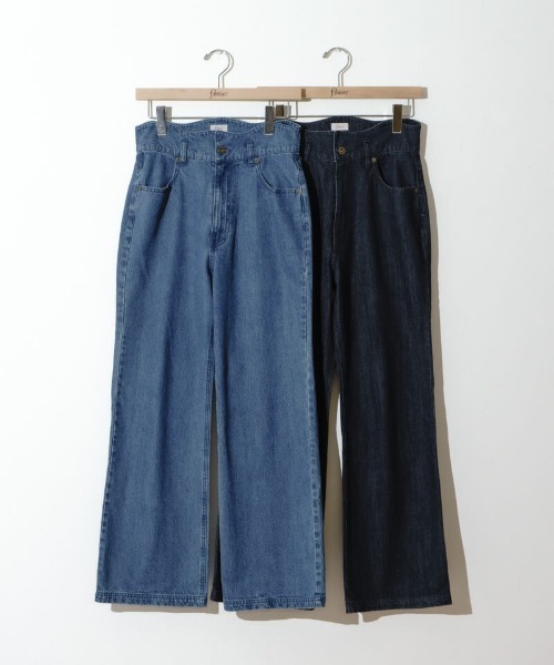 flower（フラワー）の「ペタルデニムパンツ2（デニムパンツ・レディース・ブルー/ネイビー・SMALL/MEDIUM）」の6枚目の写真