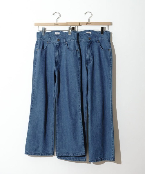 flower（フラワー）の「ペタルデニムパンツ2（デニムパンツ・レディース・ブルー/ネイビー・SMALL/MEDIUM）」の7枚目の写真